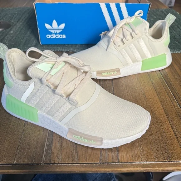 adidas gazelle silver green womens adidas Mens NMD_R1 Primeblue Shoes main image 0